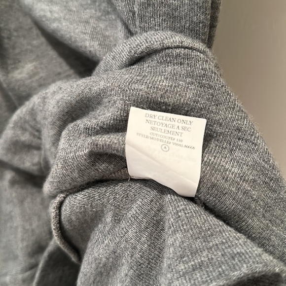 Vince small grey short sleeve banded short dress - Picture 8 of 11